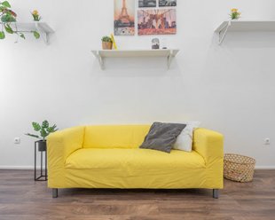 Мебель в желтых тонах – вызов стандартным решениям в Первоуральске - pervouralsk.magazinmebel.ru | фото