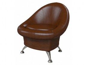 Банкетка-кресло 6-5104 коричневая в Первоуральске - pervouralsk.magazinmebel.ru | фото - изображение 1
