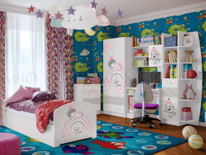 Детская комната Юниор-2 Принцесса 1 в Первоуральске - pervouralsk.magazinmebel.ru | фото