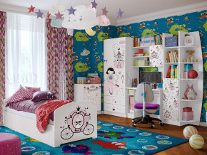 Детская комната Юниор-2 Принцесса в Первоуральске - pervouralsk.magazinmebel.ru | фото - изображение 1