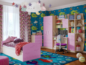 Детская комната Юниор-2 Сиреневый в Первоуральске - pervouralsk.magazinmebel.ru | фото