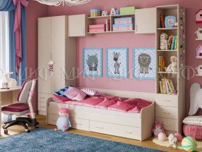 Детская комната Вега 1 Дуб беленый в Первоуральске - pervouralsk.magazinmebel.ru | фото