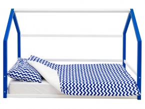 Детская кровать-домик Монтессори Svogen сине-белый в Первоуральске - pervouralsk.magazinmebel.ru | фото - изображение 7