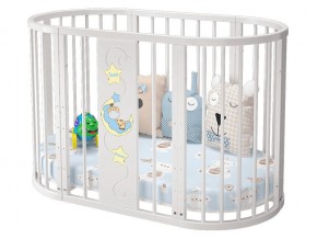 Детская кроватка белая Эстель в Первоуральске - pervouralsk.magazinmebel.ru | фото