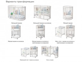 Детская кроватка белая Эстель в Первоуральске - pervouralsk.magazinmebel.ru | фото - изображение 2