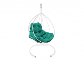 Кокон Капля без ротанга зелёная подушка в Первоуральске - pervouralsk.magazinmebel.ru | фото