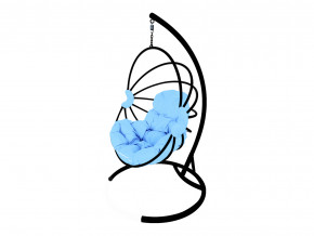 Кокон Веер без ротанга голубая подушка в Первоуральске - pervouralsk.magazinmebel.ru | фото