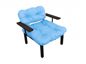 Кресло Дачное голубая подушка в Первоуральске - pervouralsk.magazinmebel.ru | фото