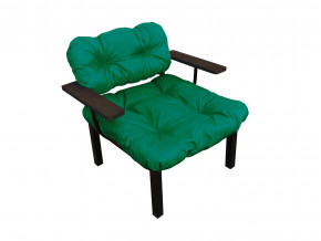 Кресло Дачное зелёная подушка в Первоуральске - pervouralsk.magazinmebel.ru | фото