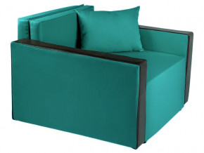 Кресло-кровать Милена с подлокотниками рогожка emerald в Первоуральске - pervouralsk.magazinmebel.ru | фото - изображение 1