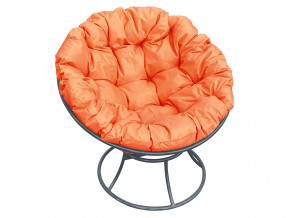 Кресло Папасан без ротанга оранжевая подушка в Первоуральске - pervouralsk.magazinmebel.ru | фото - изображение 1
