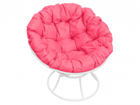 Кресло Папасан без ротанга розовая подушка в Первоуральске - pervouralsk.magazinmebel.ru | фото - изображение 1