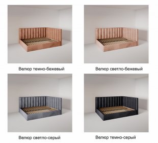 Кровать Вертикаль угловая 0.8 м с ортопедическим основанием в Первоуральске - pervouralsk.magazinmebel.ru | фото - изображение 6