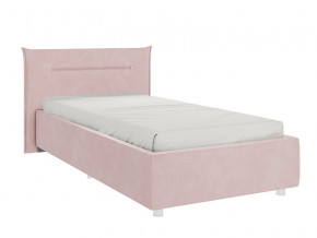 Кровать Альба 900 велюр нежно-розовый в Первоуральске - pervouralsk.magazinmebel.ru | фото - изображение 1