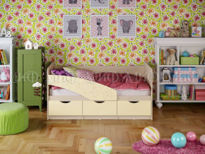 Кровать Бабочки 1600 Ваниль в Первоуральске - pervouralsk.magazinmebel.ru | фото