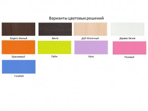 Кровать чердак Кадет 1 Белое дерево-Ирис в Первоуральске - pervouralsk.magazinmebel.ru | фото - изображение 2