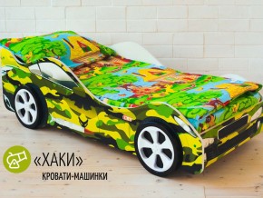 Кровать детская машина Хаки в Первоуральске - pervouralsk.magazinmebel.ru | фото - изображение 2