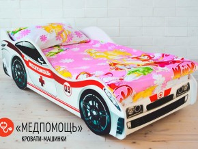 Кровать детская машина Медпомощь в Первоуральске - pervouralsk.magazinmebel.ru | фото