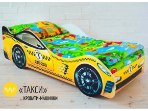 Кровать детская машина Такси в Первоуральске - pervouralsk.magazinmebel.ru | фото - изображение 1