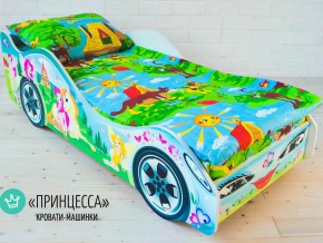Кровать детская машинка Принцесса в Первоуральске - pervouralsk.magazinmebel.ru | фото - изображение 1