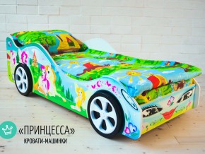 Кровать детская машинка Принцесса в Первоуральске - pervouralsk.magazinmebel.ru | фото - изображение 2
