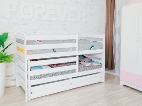 Кровать из массива с выдвижным спальным местом Матрешка Эко в Первоуральске - pervouralsk.magazinmebel.ru | фото