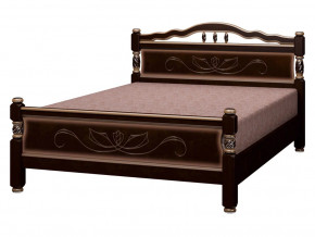 Кровать Карина-5 1600 Орех темный в Первоуральске - pervouralsk.magazinmebel.ru | фото - изображение 2