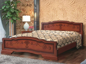 Кровать Карина-6 1200 Орех в Первоуральске - pervouralsk.magazinmebel.ru | фото - изображение 1