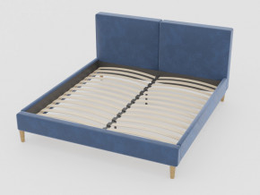 Кровать Линси 1200 синий в Первоуральске - pervouralsk.magazinmebel.ru | фото - изображение 1