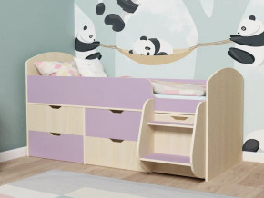 Кровать Малыш-7 Дуб-Ирис в Первоуральске - pervouralsk.magazinmebel.ru | фото