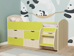 Кровать Малыш-7 Дуб-лайм в Первоуральске - pervouralsk.magazinmebel.ru | фото - изображение 1