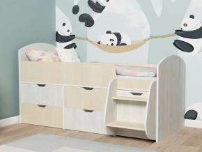 Кровать Малыш-7 Винтербер-Дуб в Первоуральске - pervouralsk.magazinmebel.ru | фото