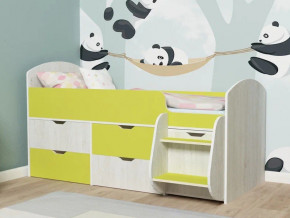 Кровать Малыш-7 Винтербер-Лайм в Первоуральске - pervouralsk.magazinmebel.ru | фото