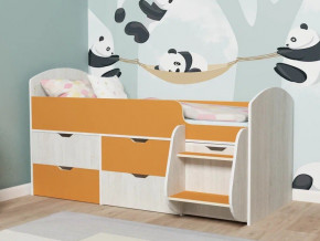 Кровать Малыш-7 Винтербер-Оранжевый в Первоуральске - pervouralsk.magazinmebel.ru | фото - изображение 1