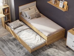 Кровать одинарная Милан выкатная с настилом в Первоуральске - pervouralsk.magazinmebel.ru | фото - изображение 1