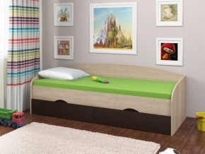 Кровать Соня 2 сонома-венге в Первоуральске - pervouralsk.magazinmebel.ru | фото - изображение 1