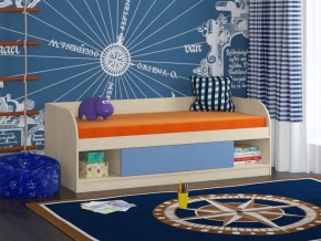 Кровать Соня 4 дуб молочный-голубой в Первоуральске - pervouralsk.magazinmebel.ru | фото