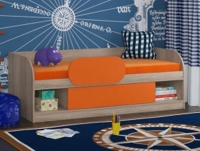 Кровать Соня 4 сонома-оранжевый в Первоуральске - pervouralsk.magazinmebel.ru | фото - изображение 3