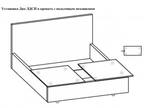 Кровать Токио норма 120 с механизмом подъема и дном ЛДСП в Первоуральске - pervouralsk.magazinmebel.ru | фото - изображение 5