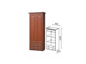 Шкаф 2-х дверный с ящиками Гармония 4 G43613 в Первоуральске - pervouralsk.magazinmebel.ru | фото - изображение 3