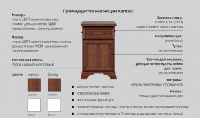 Спальня Кентаки каштан в Первоуральске - pervouralsk.magazinmebel.ru | фото - изображение 2