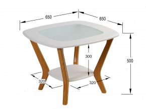 Стол журнальный Мельбурн Белый в Первоуральске - pervouralsk.magazinmebel.ru | фото - изображение 2